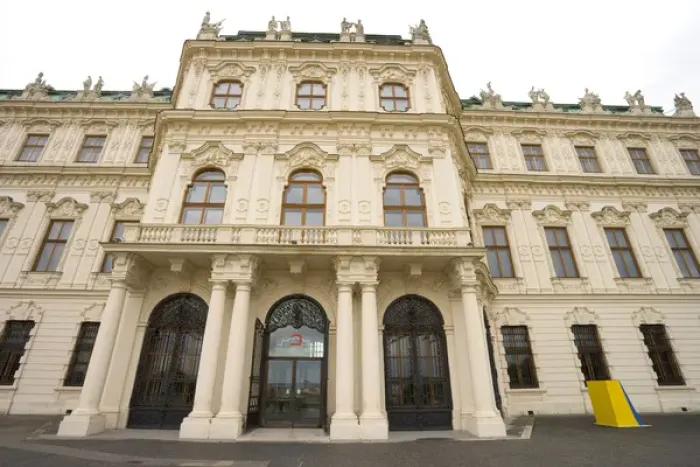 Framed Print : Belevedere Palace, Vienna, Austria Framed Print : Belevedere Palace, Vienna, Austria