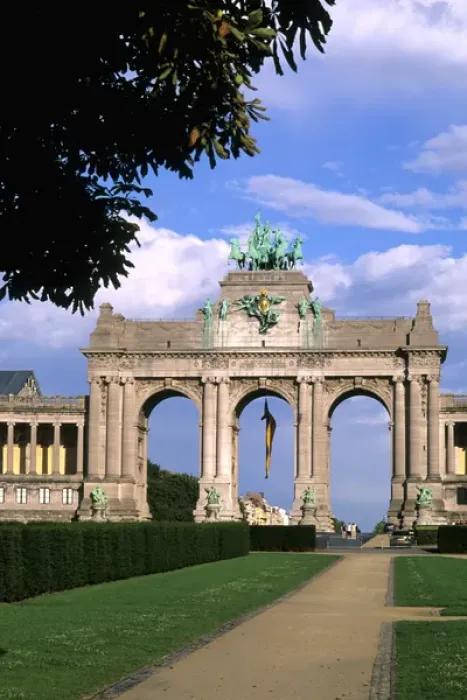Framed Print : Belgium Brussels Arch of Cinquatenaire colorful monument in Belgium Framed Print : Belgium Brussels Arch of Cinquatenaire colorful monument in Belgium