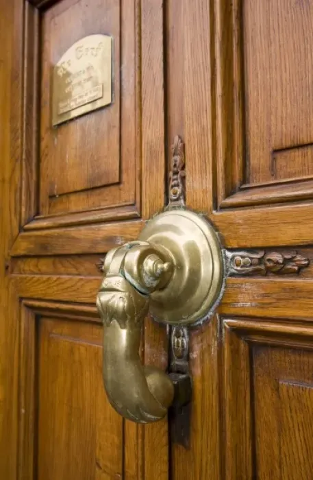 Framed Print : Belgium, Brussels, Grand Place, door knocker Framed Print : Belgium, Brussels, Grand Place, door knocker