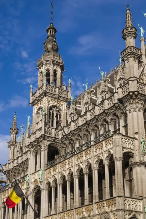 Framed Print : Belgium, Brussels, Grand Place, Maison du Roi Framed Print : Belgium, Brussels, Grand Place, Maison du Roi
