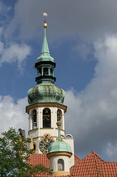 Bell Tower of the Loreto, Prague, Czech Republic
