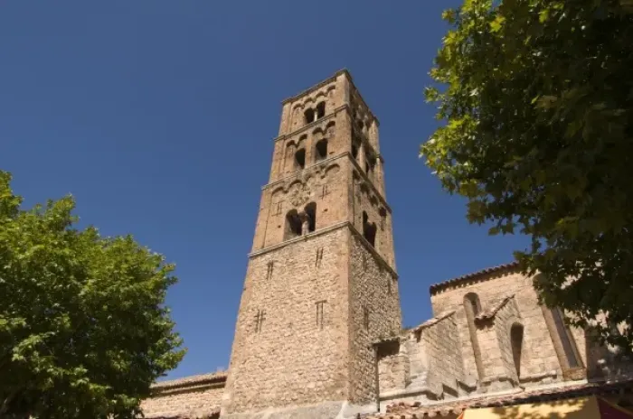 Framed Print : Bell tower, Moustiers-Sainte-Marie, Provence, France