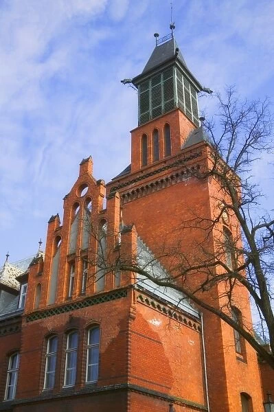 Bell Tower (now housing post office), Klaipeda, Lithuania
