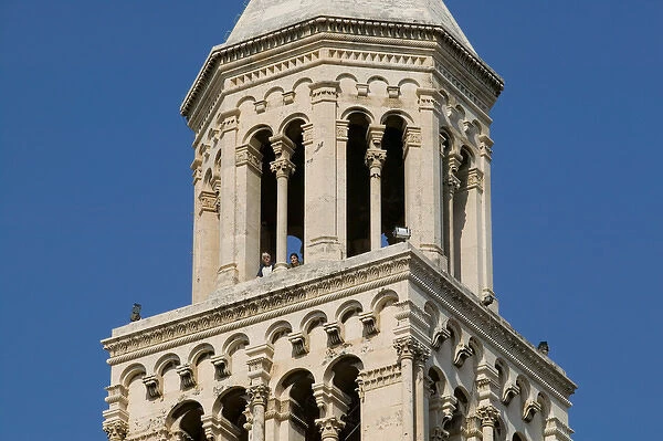 belltower of St. Domnius, split, croatia, eastern europe. balkan, europe