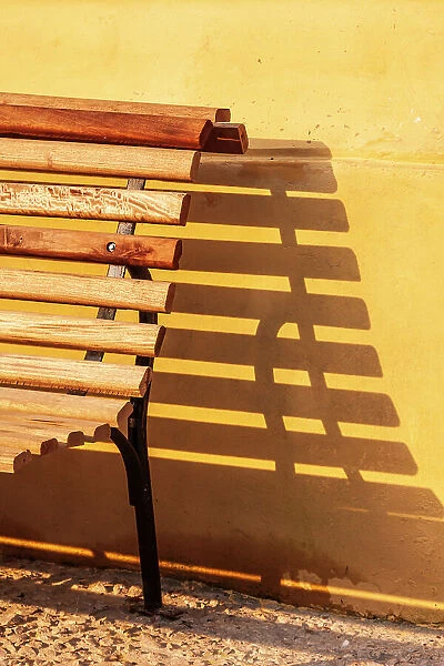 Bench and shadow