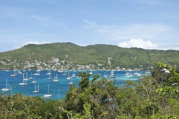 Bequia, St. Vincent and the Grenadines. Port Elizabeth