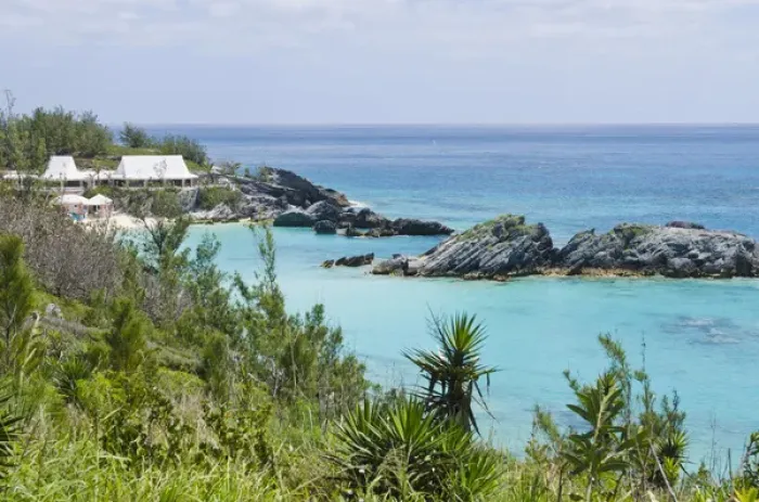 Framed Print : Bermuda. East Whale Bay beach at Fairmont Southampton Princess hotel Framed Print : Bermuda. East Whale Bay beach at Fairmont Southampton Princess hotel