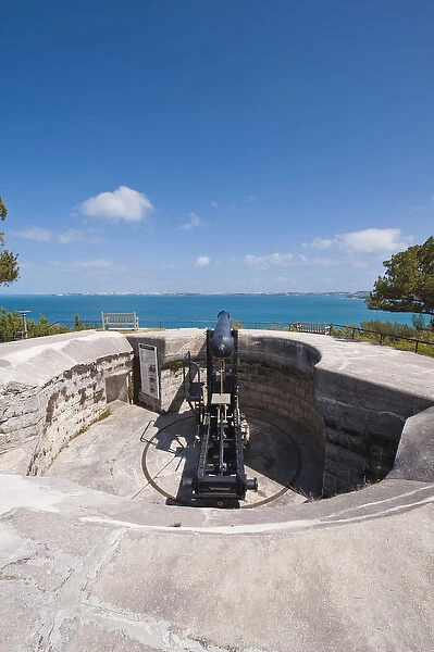 Bermuda. Scaur Hill Fort and park