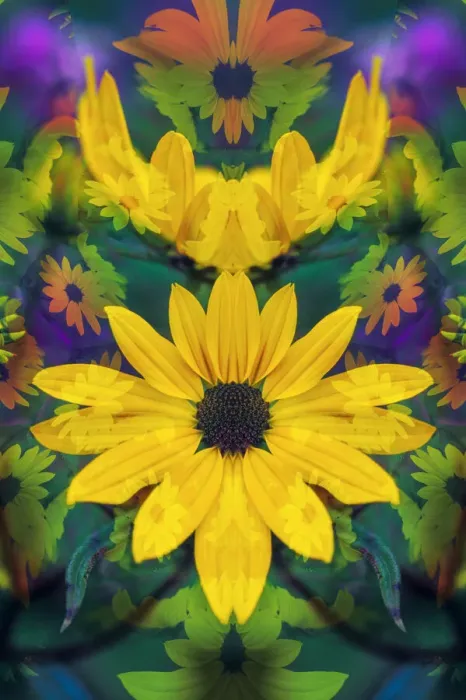Framed Print : Black-eyed Susan