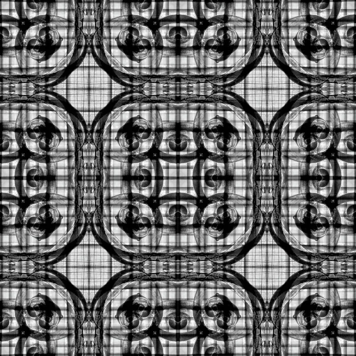 Framed Print : Black and white abstract