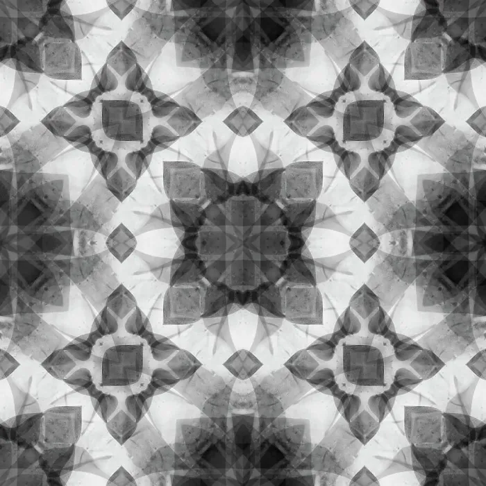 Framed Print : Black and white abstract