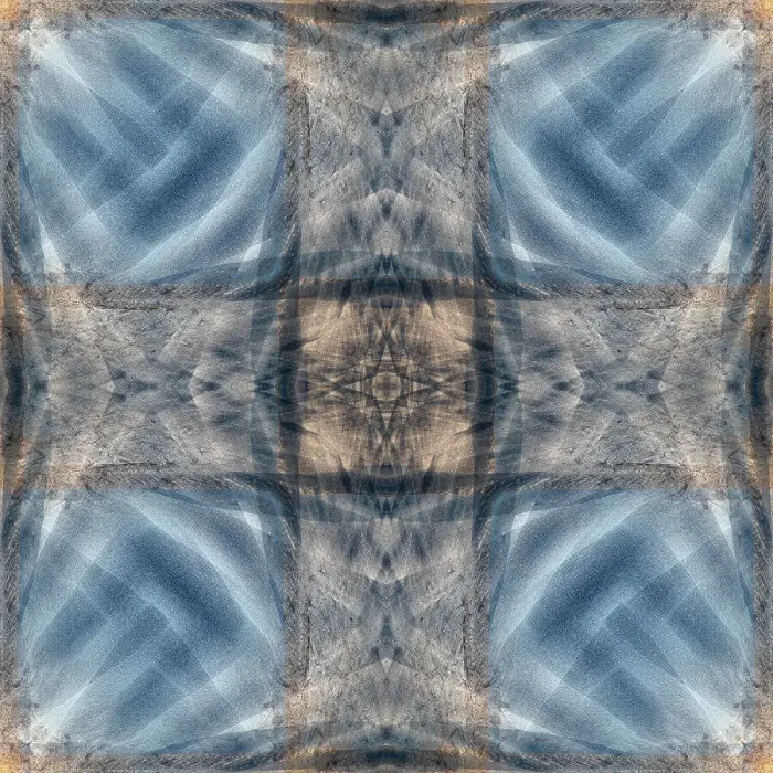 Framed Print : Blue and brown abstract Framed Print : Blue and brown abstract