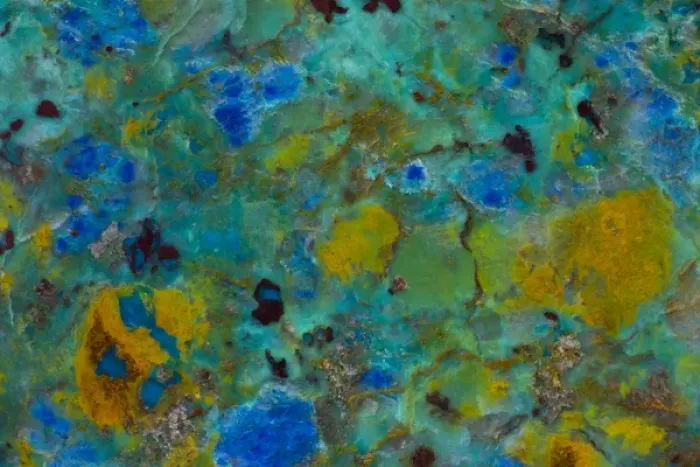 Framed Print : Blue Cliff Chrysocolla Framed Print : Blue Cliff Chrysocolla