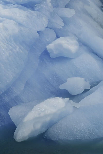 Blue Ice, Perito Moreno Glacier, Los Glaciares National Park, in southwest Santa Cruz Province