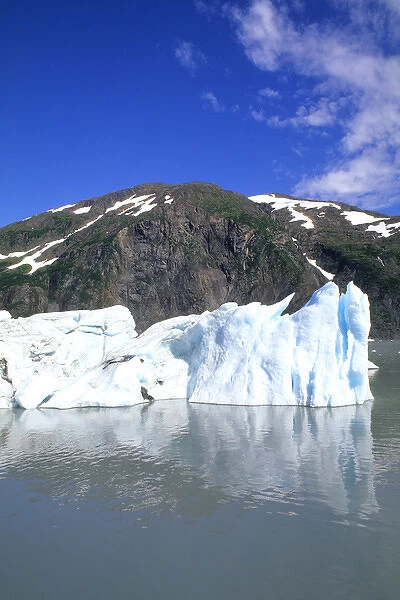 06. Blue Icebergs and Glaciers Portage Glacier Alaska