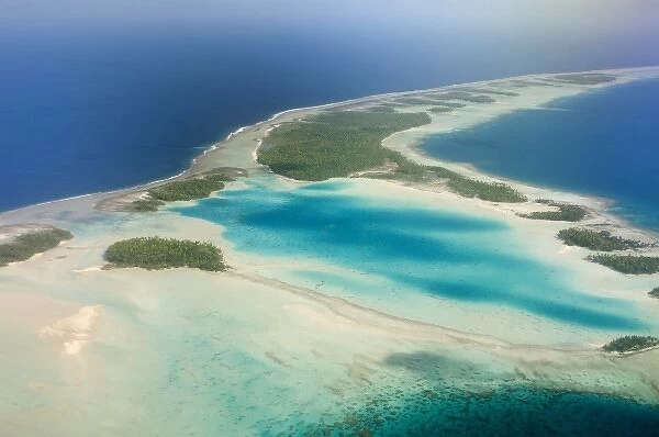 Blue Lagoon, Rangiroa, Tuamotu Archipelago, French Polynesia