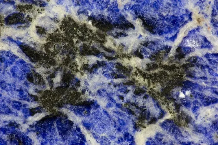 Framed Print : Blue Sodalite