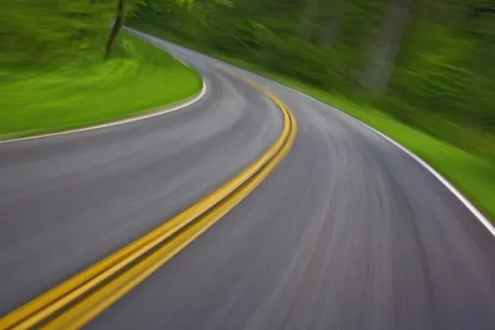 Framed Print : Blurred motion view of U. S. 441 through the Great Smokies National Park, from a moving automobile Framed Print : Blurred motion view of U. S. 441 through the Great Smokies National Park, from a moving automobile