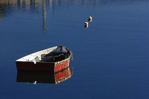 Boat in harbor, Cape Ann, Rockport, Massachusetts