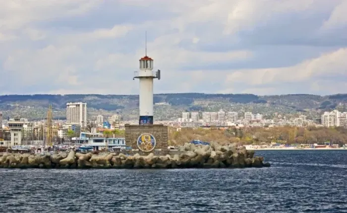 Framed Print : A boat ride along the coastline in the black sea to Varna Framed Print : A boat ride along the coastline in the black sea to Varna