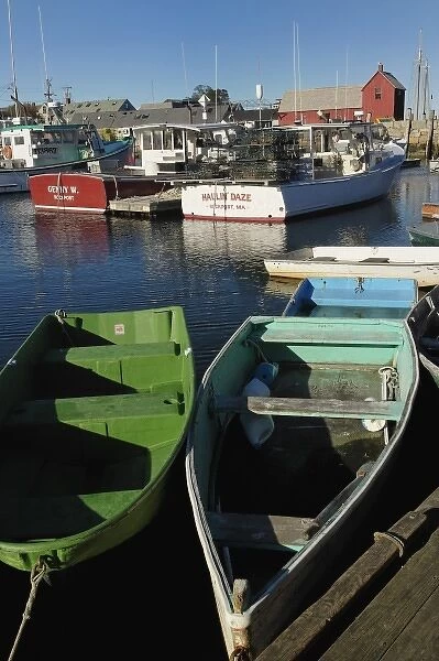 Boats at Rockport harbor, Rockport, Massachusetts