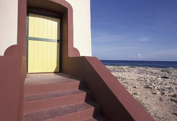 Bonaire Island, Lesser Antilles Willemstoren Lighhouse, south coast
