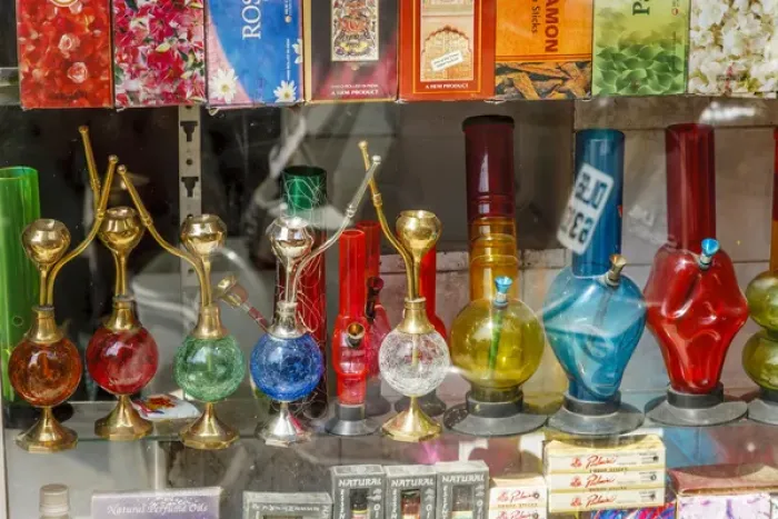 Framed Print : Bongs, New Delhi, India Framed Print : Bongs, New Delhi, India