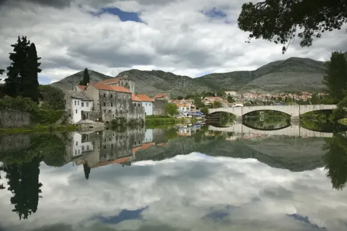 Framed Print : Bosnia-Hercegovina -Trebinje. Republika Serbska (RS) Town on the Trebisnjica River Framed Print : Bosnia-Hercegovina -Trebinje. Republika Serbska (RS) Town on the Trebisnjica River