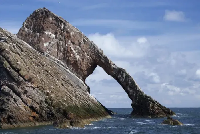 Framed Print : Bow Fiddle Rock, Portknockie, Moray, Scotland, United Kingdom