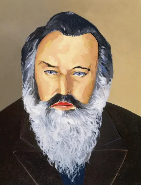 Framed Print : BRAHMS, Johannes (Hamburgo, 1833-Viena, 1897). German composer. Color drawing Framed Print : BRAHMS, Johannes (Hamburgo, 1833-Viena, 1897). German composer. Color drawing