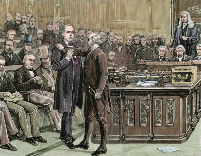 Framed Print : Brandlaugh, Charles (1833-1891). English politician