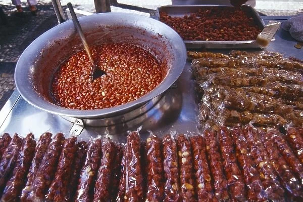 Brazil, variety of authentic food