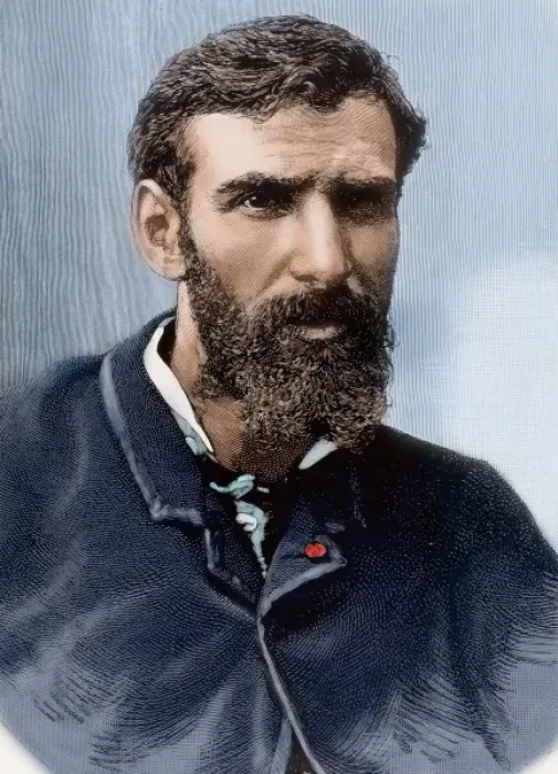 Framed Print : Brazza, Pierre-Paul Savorgnan de (1852-1905). French explorer and navigator of Italian origin