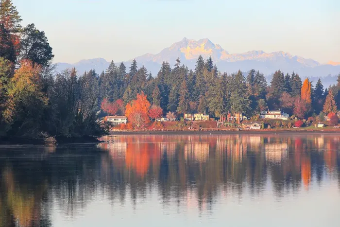 Framed Print : Bremerton, Washington State, Usa. Olympic Mountains, Brothers Mountains and Puget Sound Framed Print : Bremerton, Washington State, Usa. Olympic Mountains, Brothers Mountains and Puget Sound