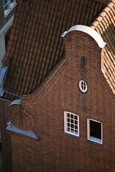 Brick house, Lubeck, Schleswig-Holstein, Germany