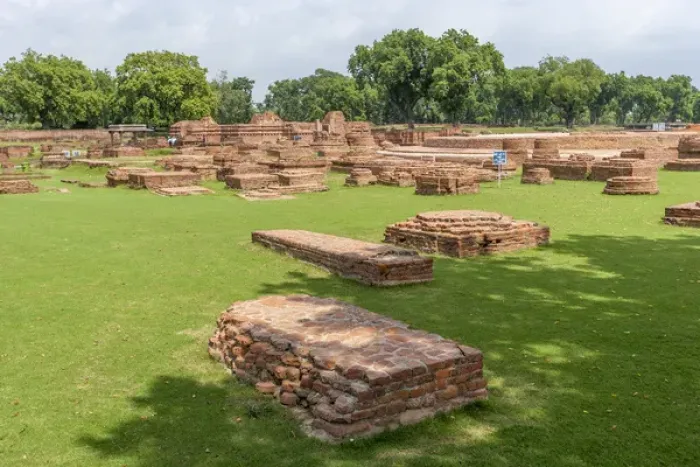 Framed Print : Brick remains in Sarnath, India Framed Print : Brick remains in Sarnath, India