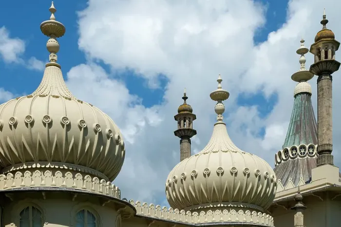 Framed Print : Brighton, England, United Kingdom. Royal Pavillion and Gardens