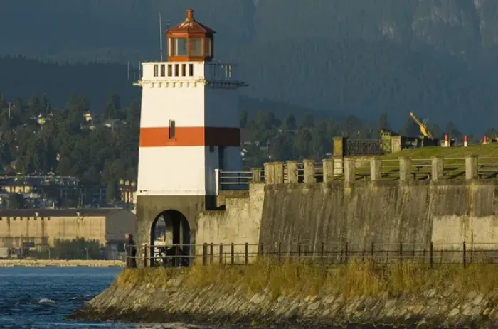 Framed Print : Brockton Point Lighthouse, Stanley Park, British Columbia