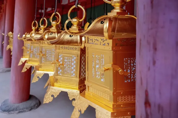 Framed Print : Bronze lanterns, Kasuga Taisha shrine, Nara, Japan Framed Print : Bronze lanterns, Kasuga Taisha shrine, Nara, Japan