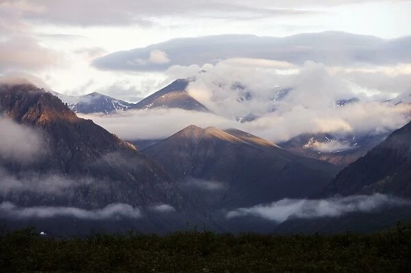 Brooks Range Fog - Arctic National Wildlife Refuge Alaska