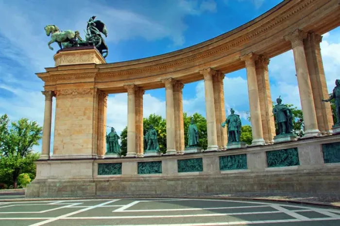 Framed Print : Budapest, Hungary, Heroes Square