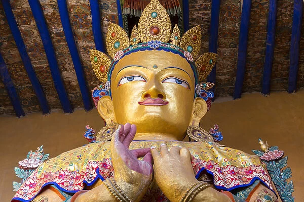 Buddha statue, Leh, Ladakh, India