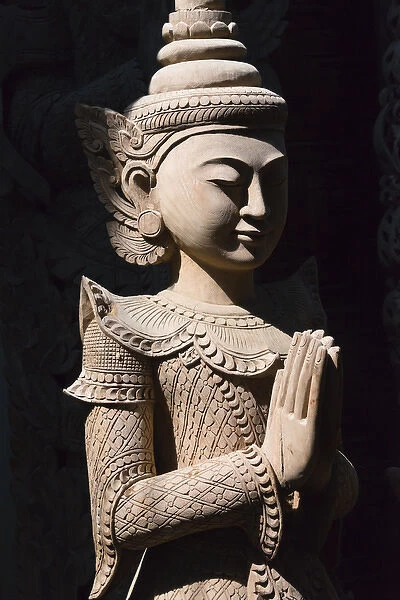 Buddhist statue, Mandalay, Myanmar