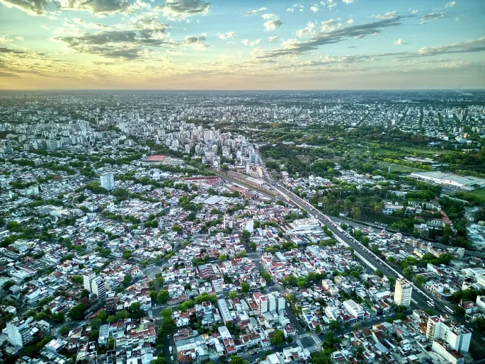 Framed Print : Buenos Aires, Argentina from above Framed Print : Buenos Aires, Argentina from above