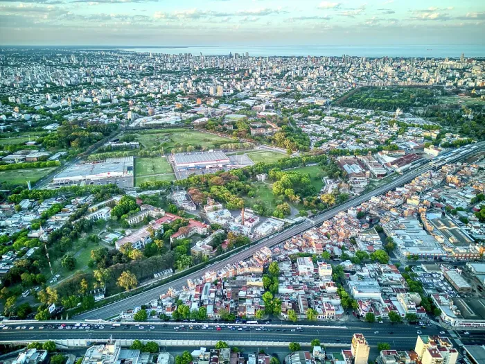 Framed Print : Buenos Aires, Argentina from above Framed Print : Buenos Aires, Argentina from above