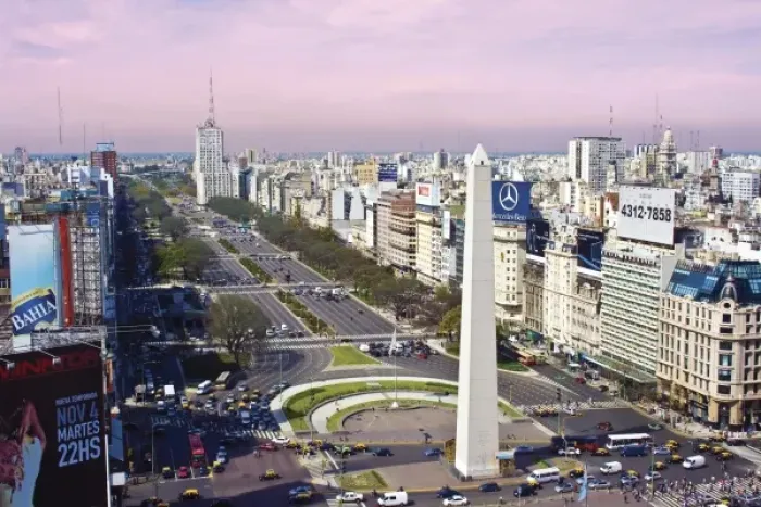 Framed Print : Buenos Aires, Argentina, Ariel view of the Obelisk of Buenos Aires, Standing 220
