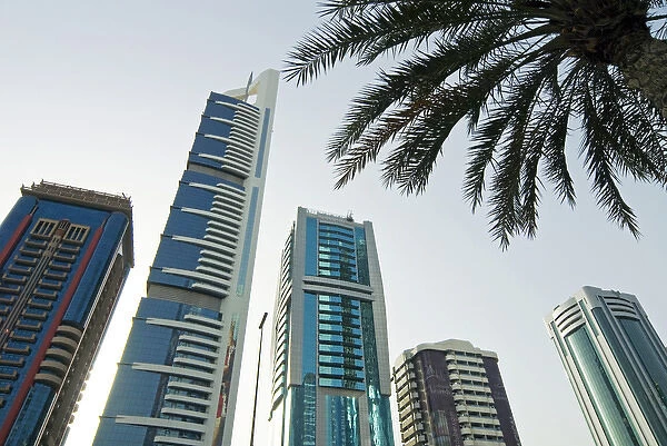 Buildings in E11 or Sheikh Zayed Road, Dubai, United Arab Emirates, Middle East