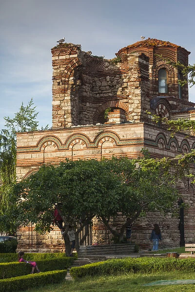 Bulgaria, Black Sea Coast, Nesebar, Holy Pantocrator Church of Christ, 14th century