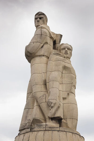 Bulgaria, Black Sea Coast, Varna, Primorski Park, Soviet-era Partisans monument