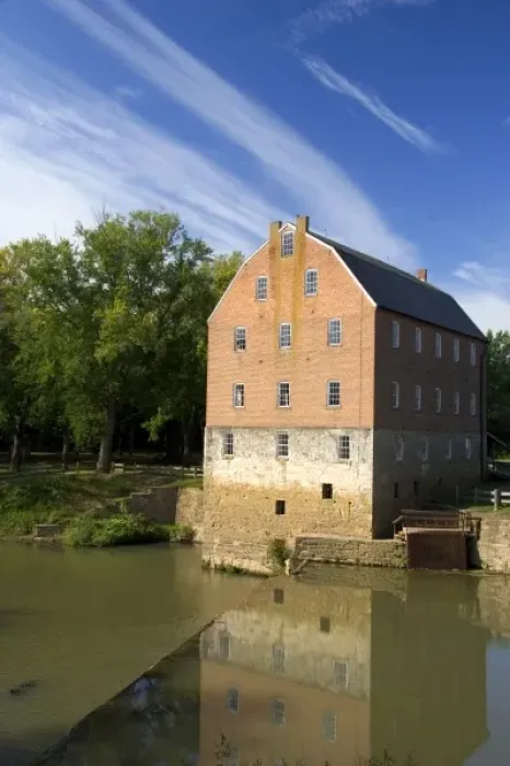 Framed Print : Burfordville Grist Mill in Burfordville, Missouri Framed Print : Burfordville Grist Mill in Burfordville, Missouri